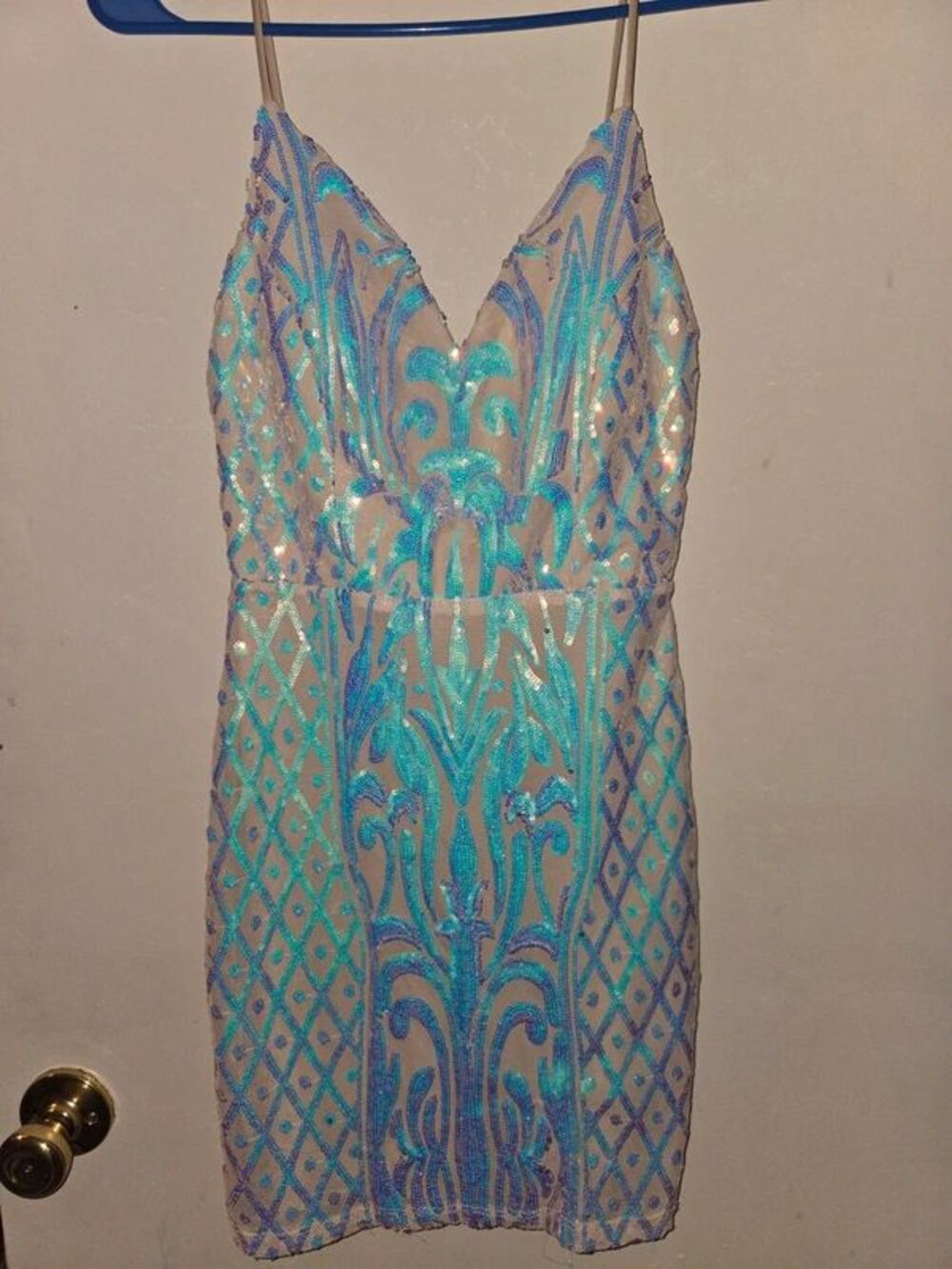 Bodycon Sequin cocktail dress